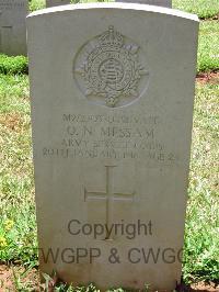 Dar Es Salaam War Cemetery - Messam, Oliver Nehemiah